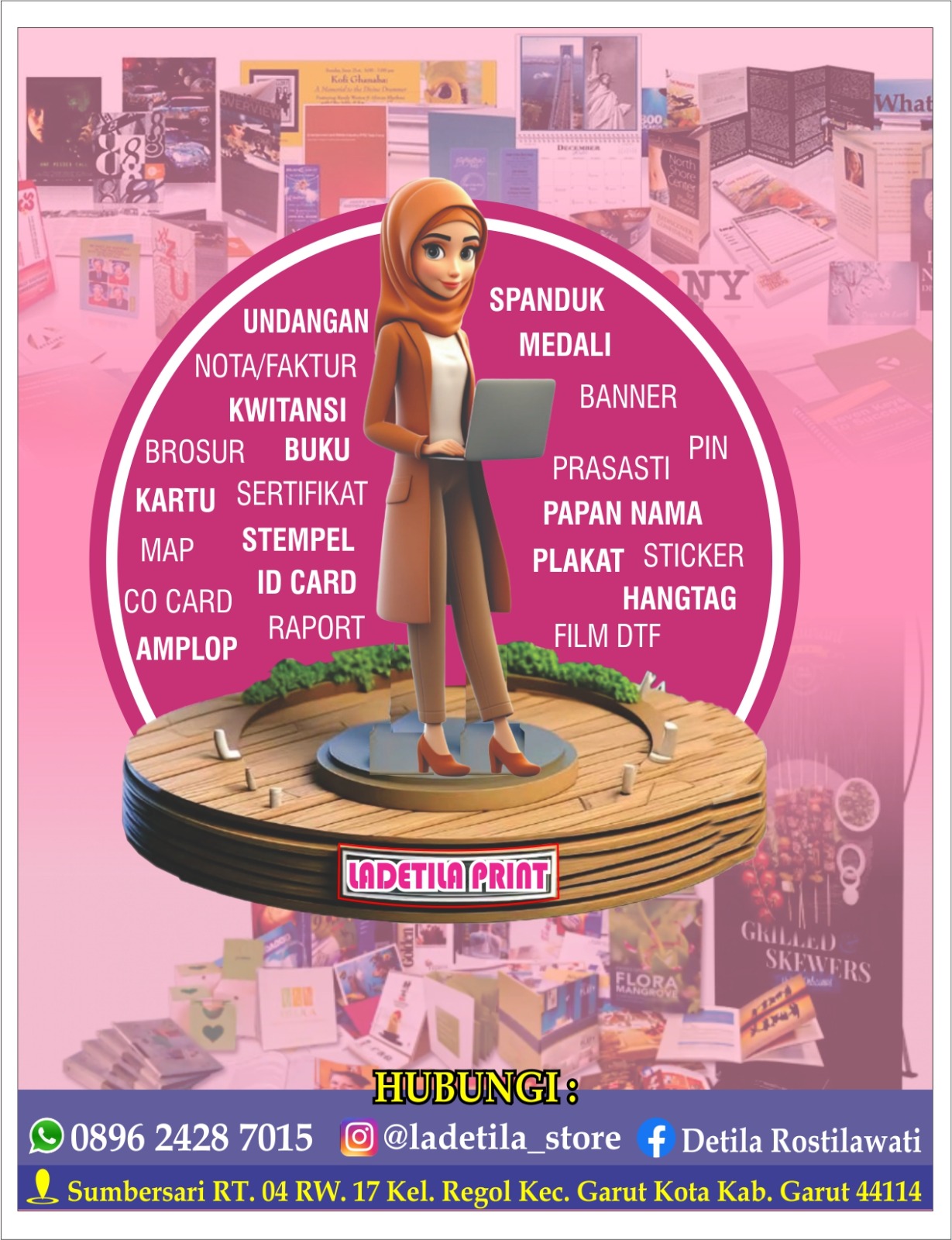 Pamflet Ladetila Print